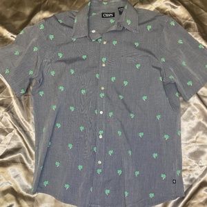 Chaps XL Palm tree beach vacation shirt